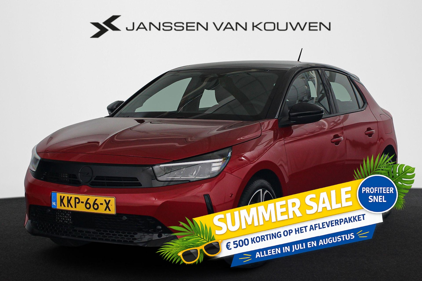 Opel Corsa - 1.2 Turbo Hybrid GS Achteruitrijcamera 17" Apple CarPlay - AutoWereld.nl