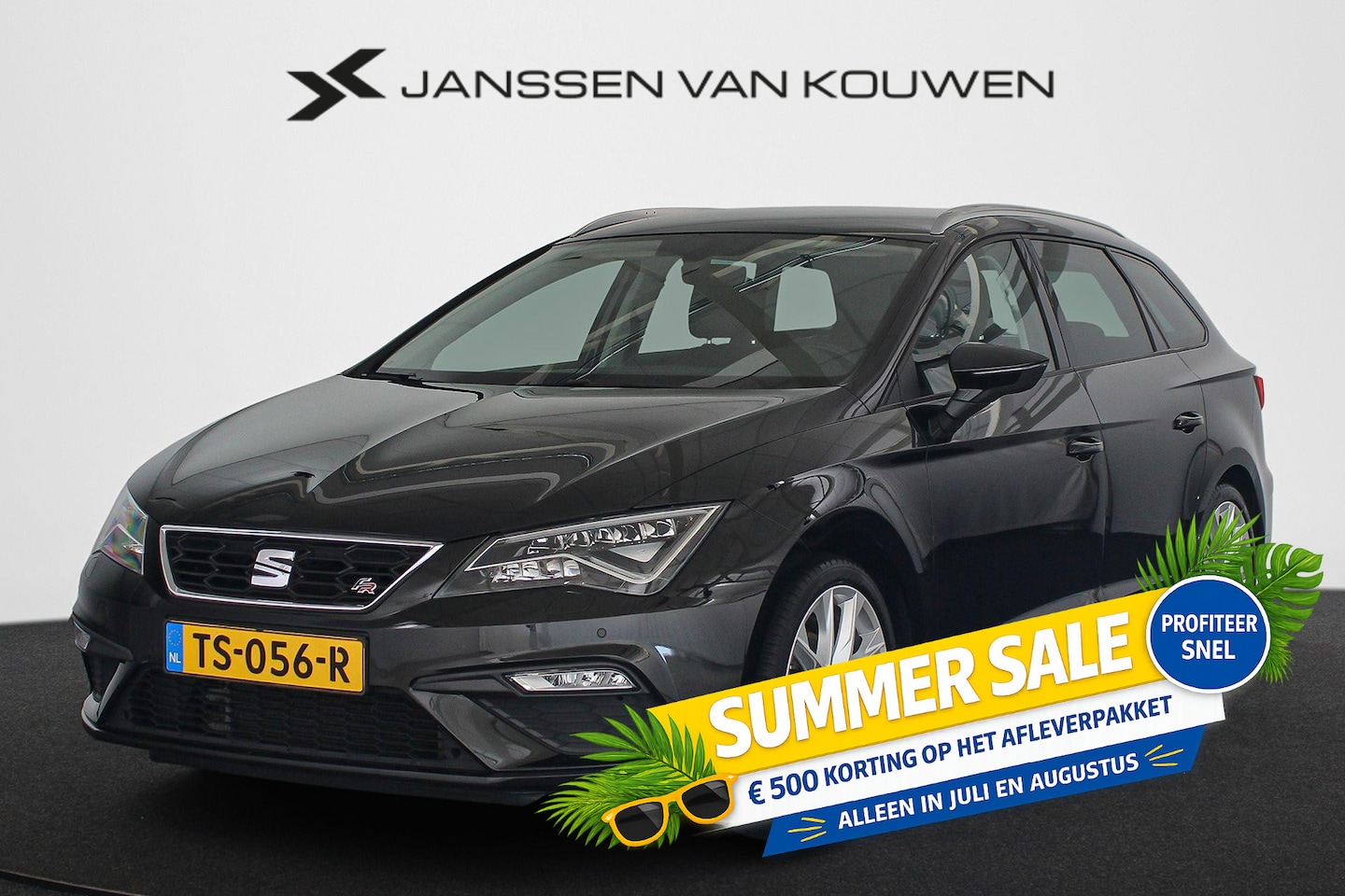 SEAT Leon ST - 1.4 EcoTSI FR Business Intense Automaat Stoelverwarming Camera LED Koplampen - AutoWereld.nl