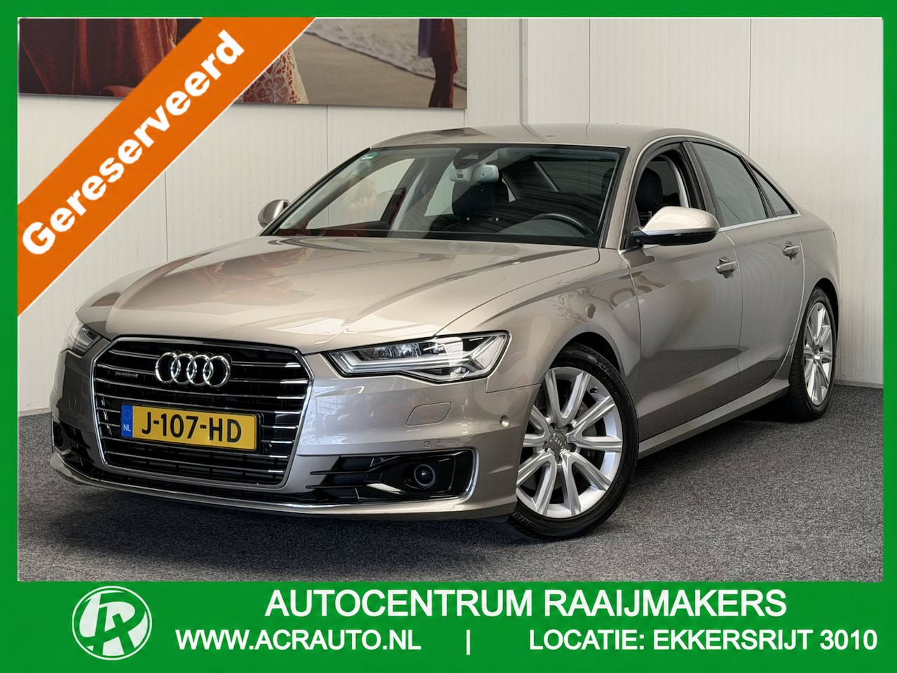 Audi A6 Limousine - 3.0 TDI QUATTRO PREMIUM EDITION 1E EIGENAAR NAVIGATIE ADAPTIEVE CRUISE CONTROL LUCHTVERING - AutoWereld.nl