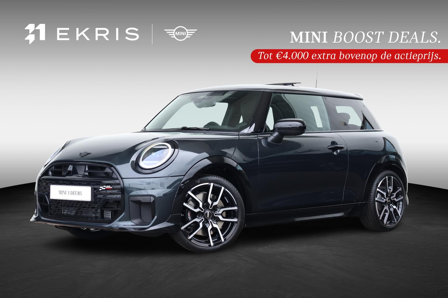 MINI 3-Deurs - Cooper C | Pakket S + John Cooper Works Uitvoering - AutoWereld.nl