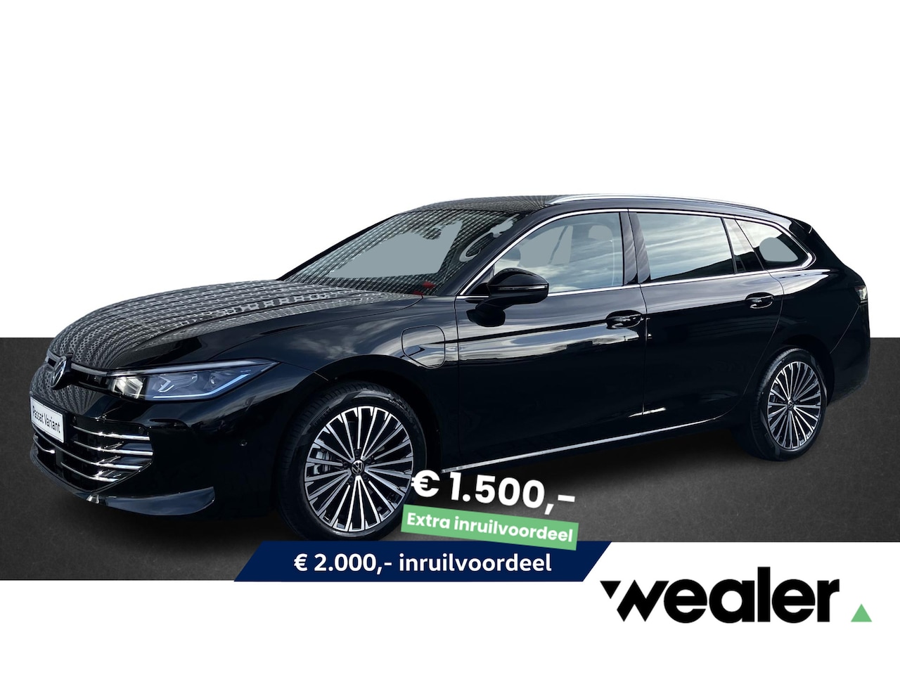 Volkswagen Passat Variant - Elegance Business 1.5 eHybrid 150 kW / 204 PK DSG | Trekhaak wegklapbaar | - AutoWereld.nl