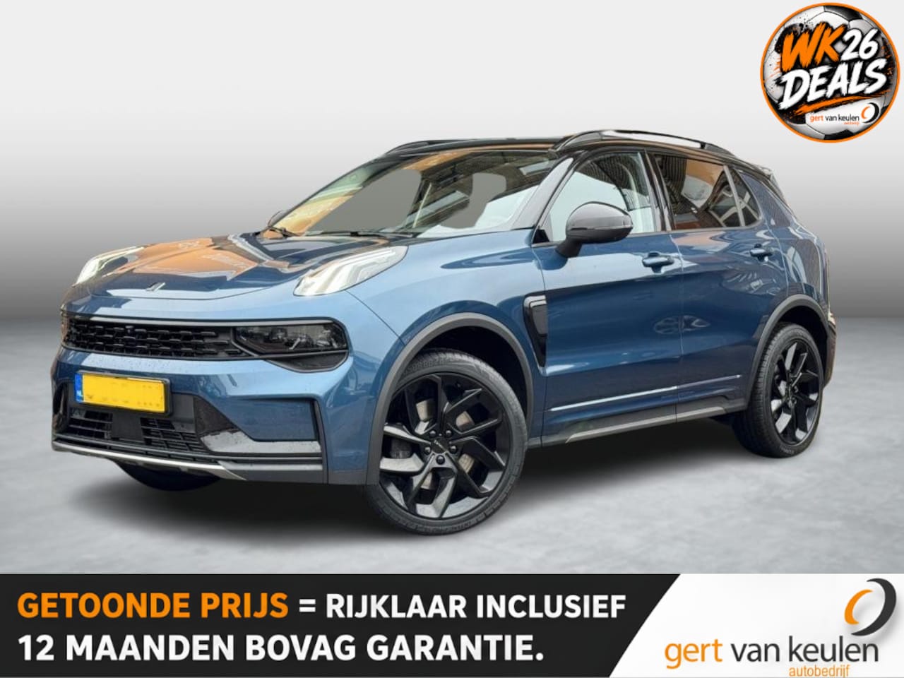 Lynk & Co 01 - 1.5 PHEV 261PK BLACK-EDITION MJ '24 ZWARTE HEMEL/NL-AUTO/24.000 KM! - AutoWereld.nl