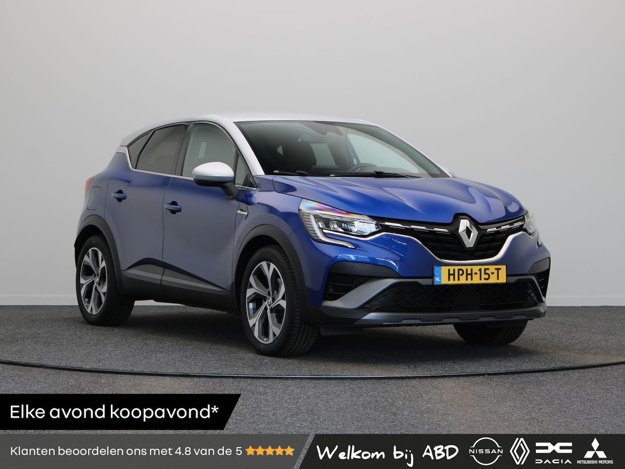Renault Captur - E-Tech Hybrid 145pk R.S. Line | Achteruitrijcamera | Lichtmetalen velgen | Apple carplay / - AutoWereld.nl