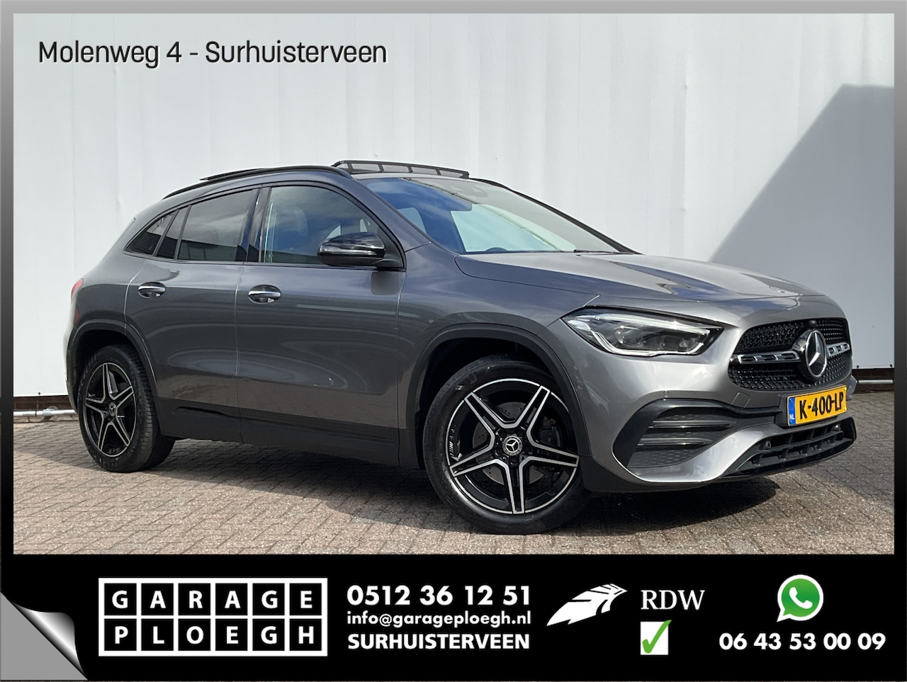 Mercedes-Benz GLA-Klasse - 200 D Solution AMG Memory Pano.dak Stoelverw. Business Orig.NL Dealer-Onderhouden! - AutoWereld.nl