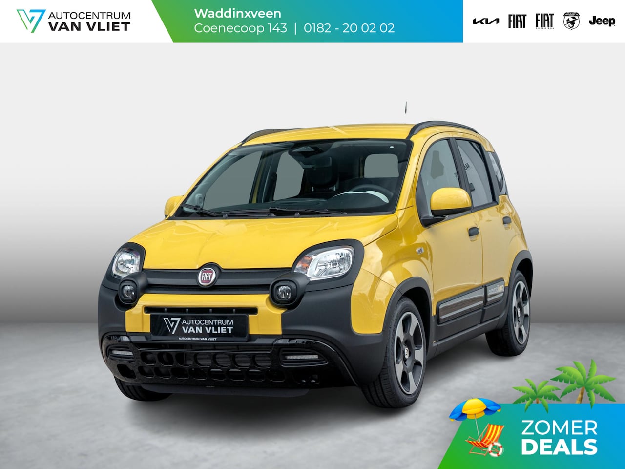 Fiat Pandina - Cross | Airco | Cruise | Dakrails | 15" | PDC | Apple Carplay - AutoWereld.nl
