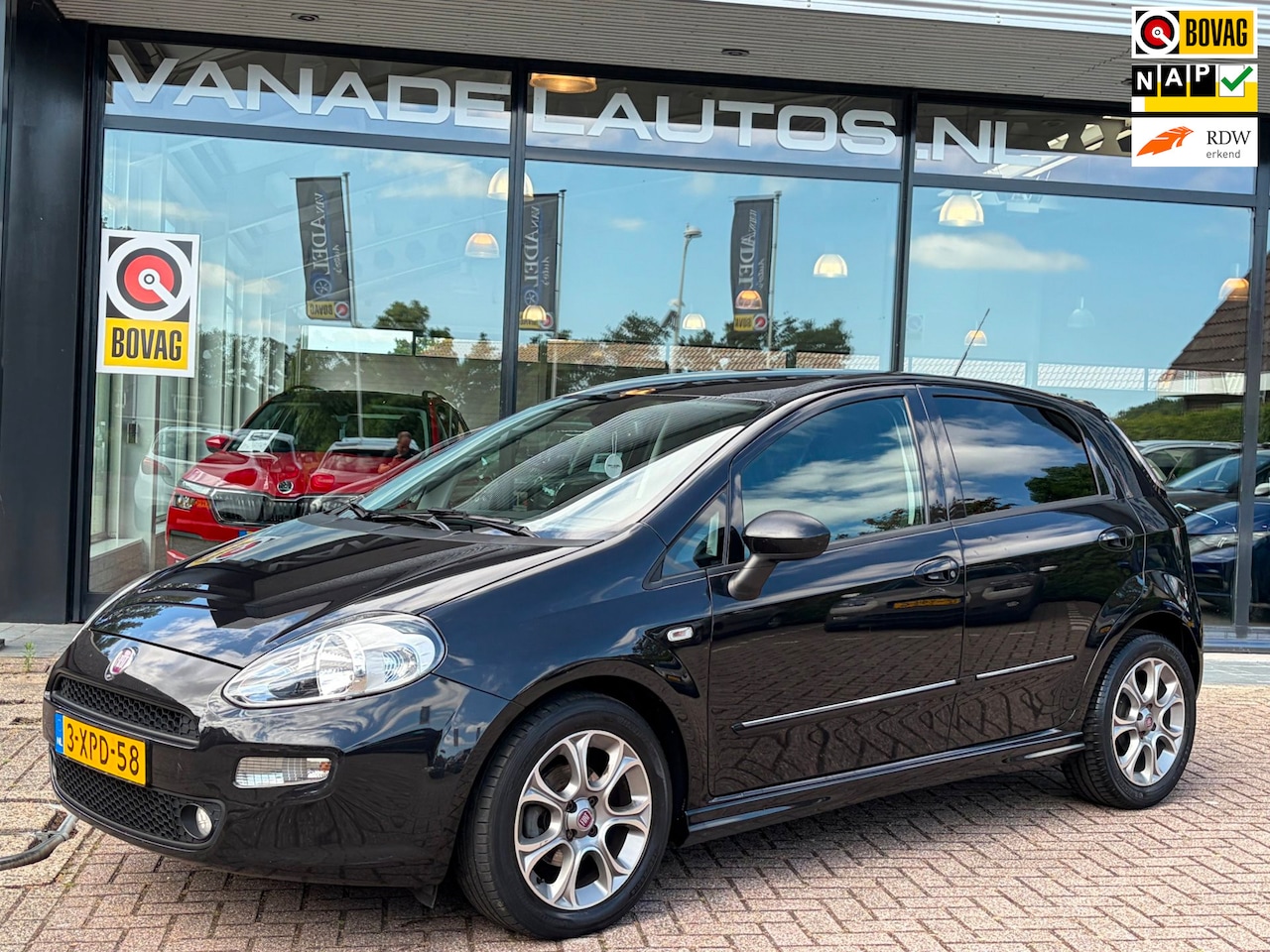 Fiat Punto Evo - Street 5Drs Clima Cruise Park.Sens NL-Auto NAP Nieuwe APK! - AutoWereld.nl