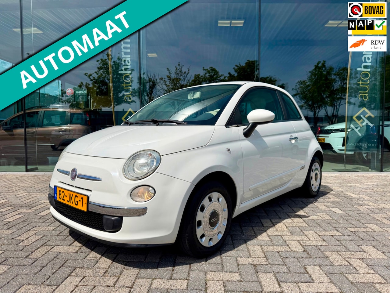 Fiat 500 - 1.2i automaat, NAP, CarPlay, Airco, Navi, Camera - AutoWereld.nl
