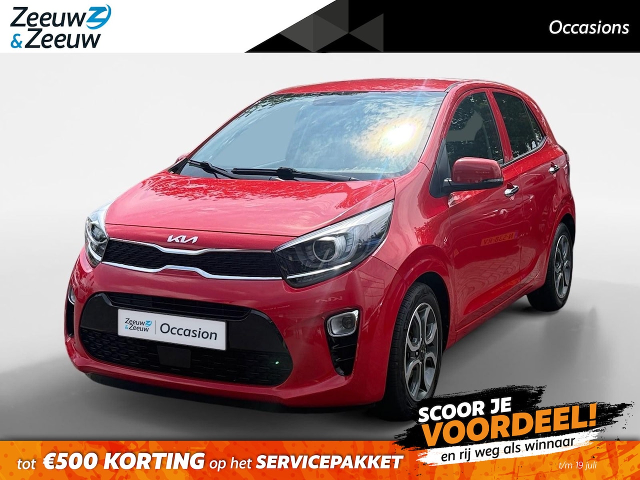 Kia Picanto - 1.0 DPi DynamicPlusLine | Automaat | Cruise Control | Climate Control | Camera | Navigatie - AutoWereld.nl
