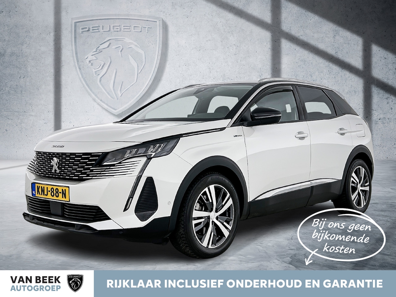 Peugeot 3008 - Hybrid 225pk Automaat Allure Pack | Rijklaar | Stoelverwarming | Camera - AutoWereld.nl