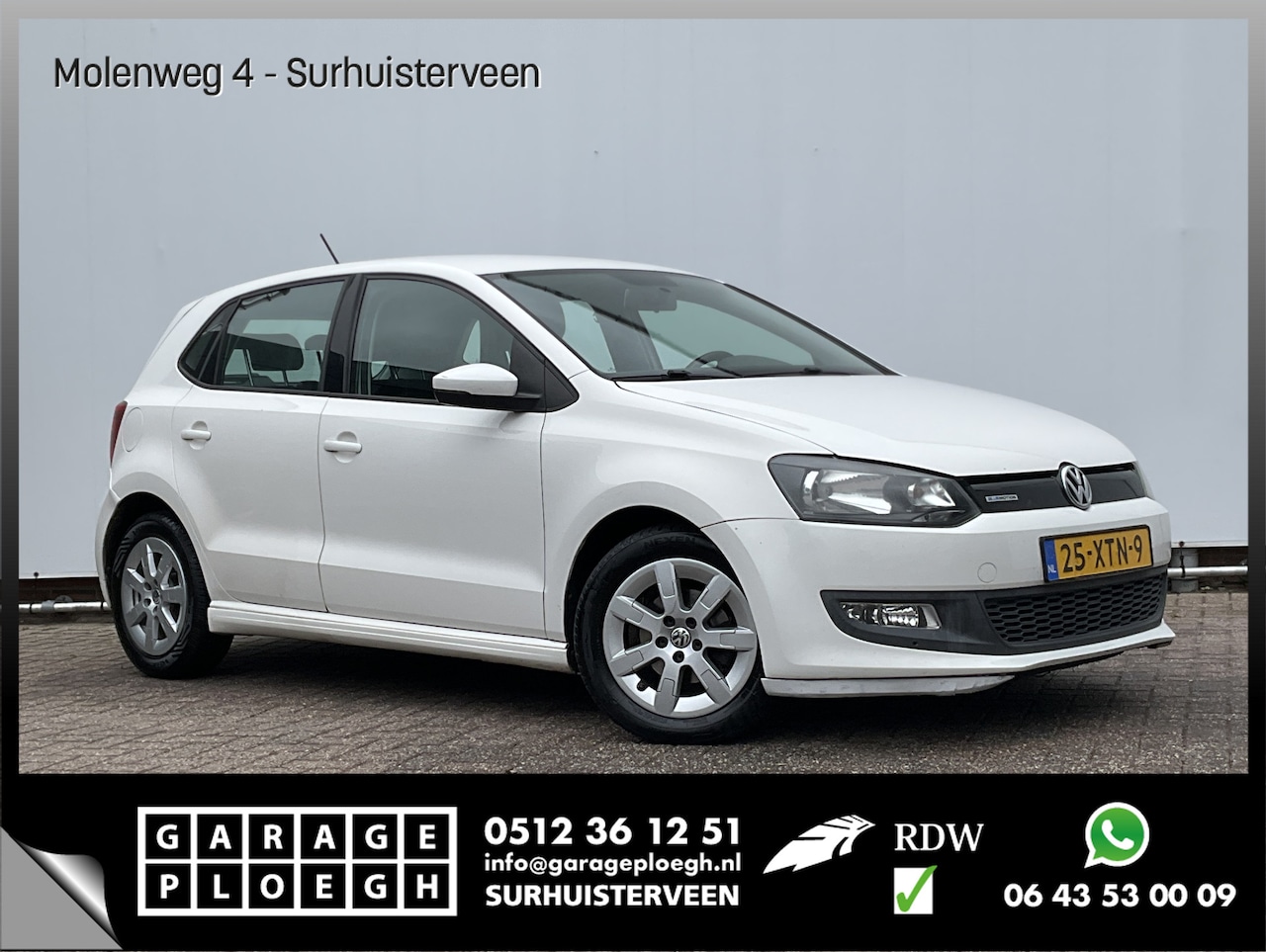 Volkswagen Polo - 1.2 TDI BlueMotion Comfortline Trekhaak Nav/Cruise Voll.Onderhouden! - AutoWereld.nl