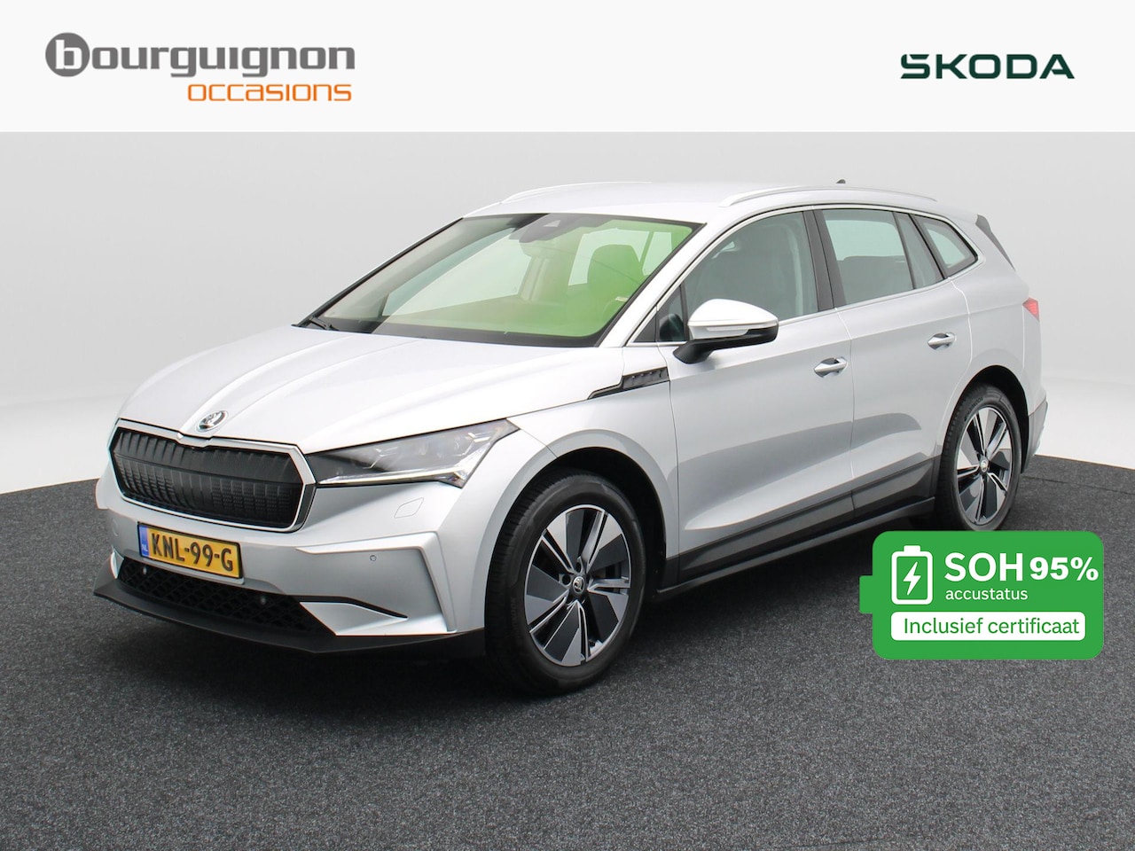 Skoda Enyaq iV - 80 Business Edition Plus 204 Pk | Trekhaak | Stoelverwarming | Adaptive cruise | Matrix LE - AutoWereld.nl