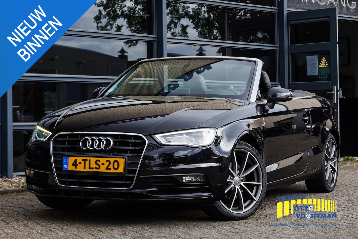 Audi A3 Cabriolet - 1.4 TFSI Ambition Pro Line Plus Leder|NL-auto|1e Eig.|Goed onderhouden! - AutoWereld.nl