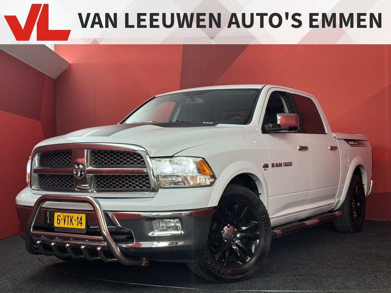 Dodge Ram 1500 - 5.7 V8 Crew Cab 5'7 | Leer | Open Dak | Navigatie | Stuur/Stoel Verwarming | Bull en side - AutoWereld.nl
