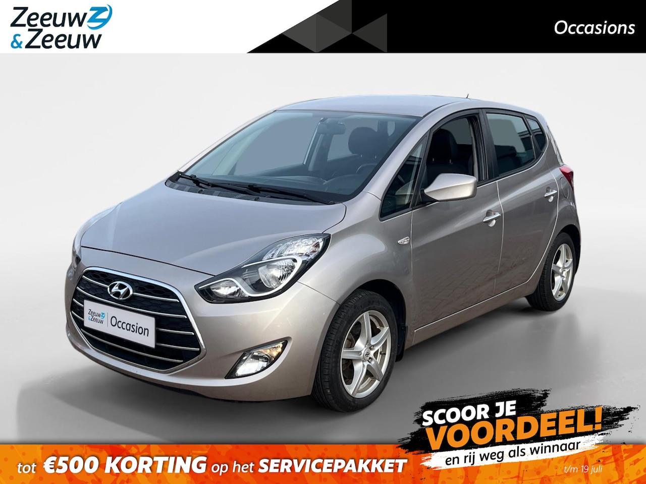 Hyundai ix20 - 1.4i i-Drive *Airco*LM.Velgen*Hoge Instap*Slechts 44.000KM! - AutoWereld.nl