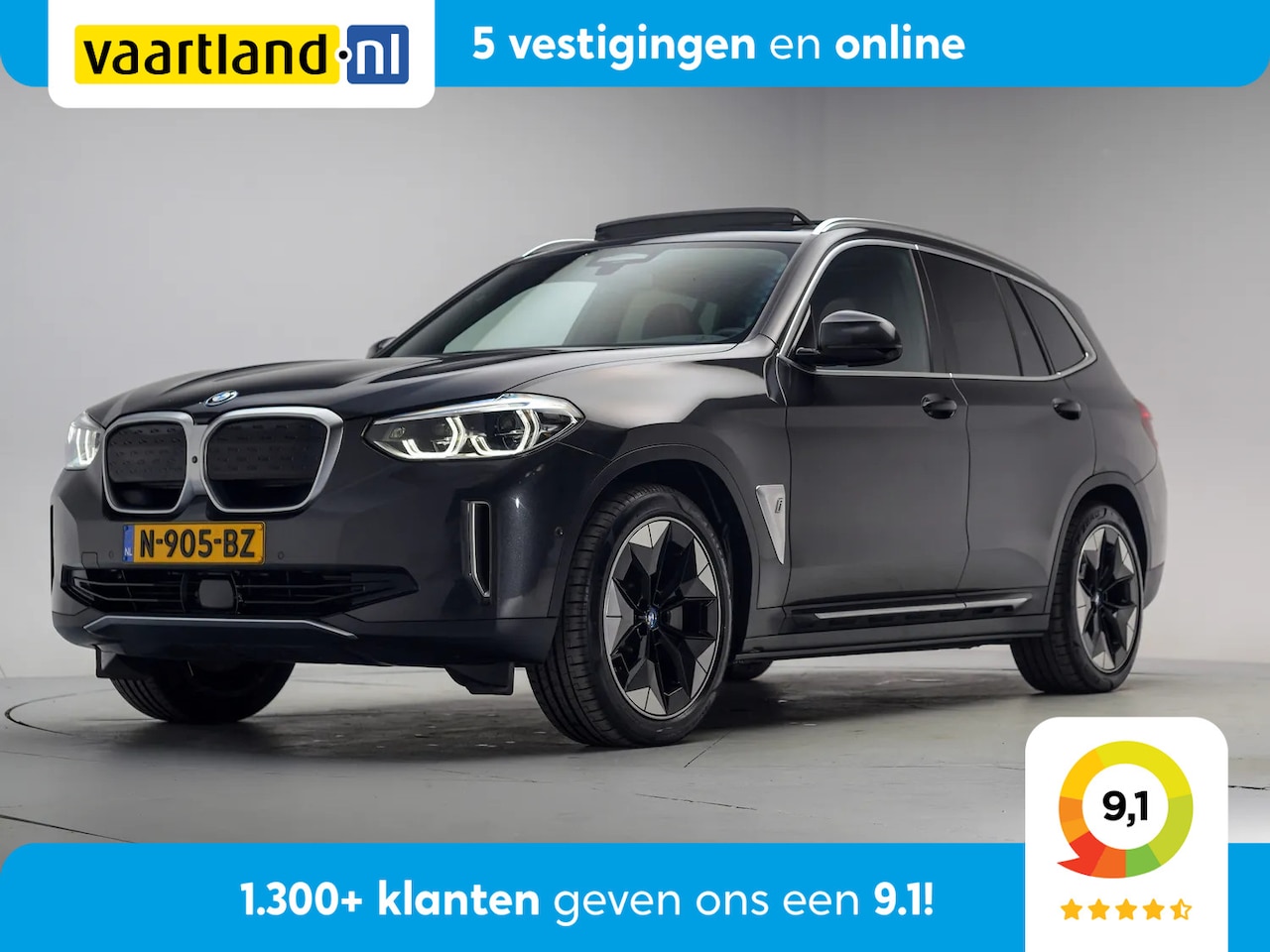 BMW iX3 - High Executive 80kWh [ Panorama Harman/Kardon Head-up Leder ] - AutoWereld.nl