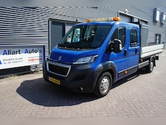 Peugeot Boxer - 2.0 Blue HDi 163pk Dubbel Cabine Open Laadbak L4