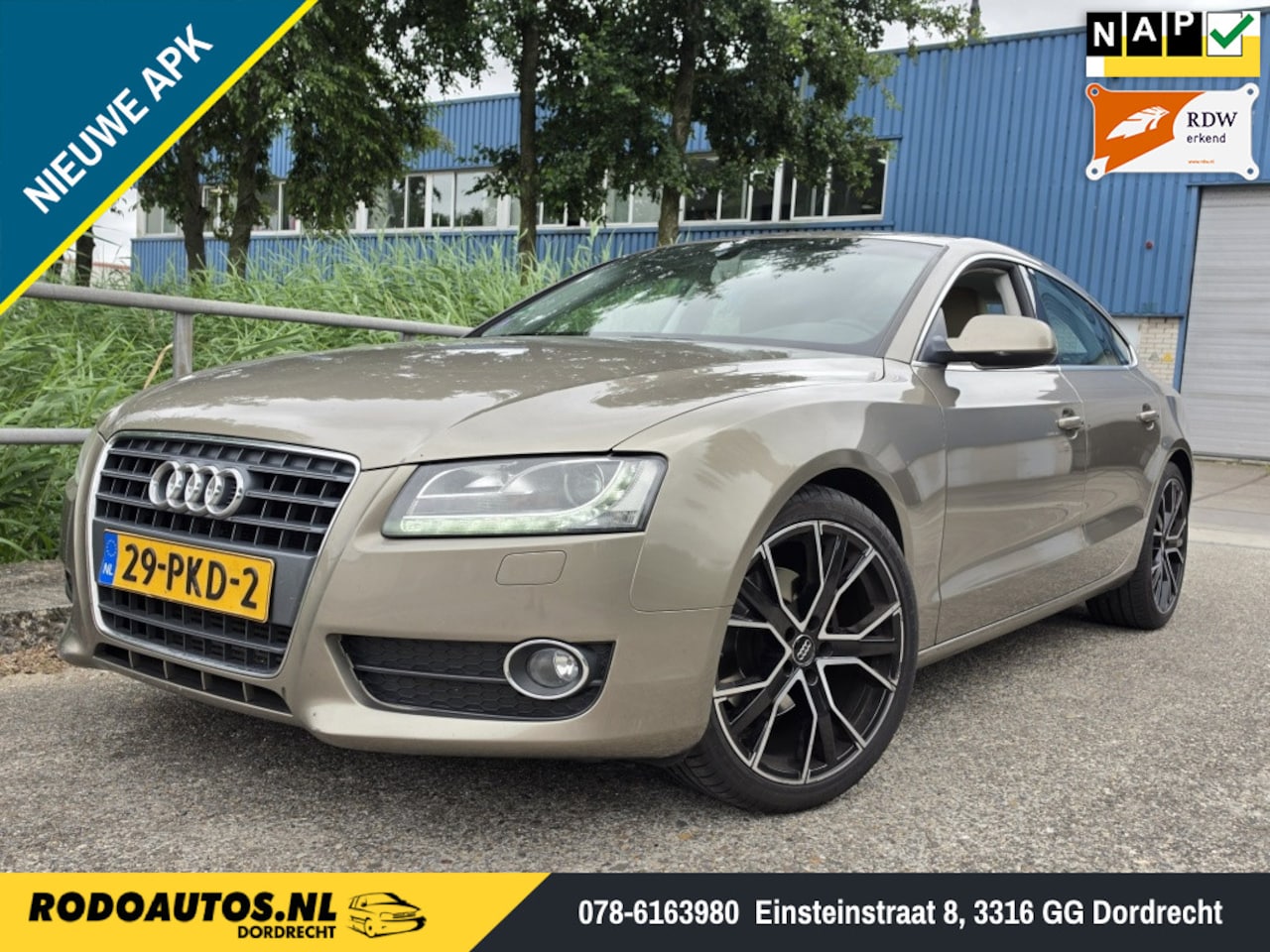 Audi A5 Sportback - 2.0 TFSI Pro Line Navi/Cruise/Ecc ✅ - AutoWereld.nl