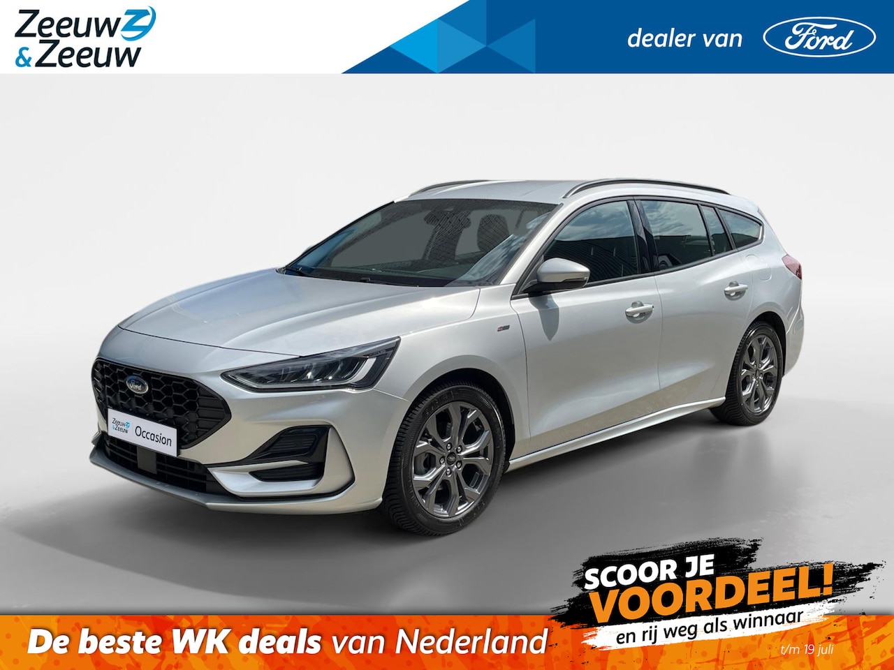 Ford Focus Wagon - 1.0 EcoBoost Hybrid ST-Line 17 Inch | All Weather Banden | Navigatie | Automaat - AutoWereld.nl