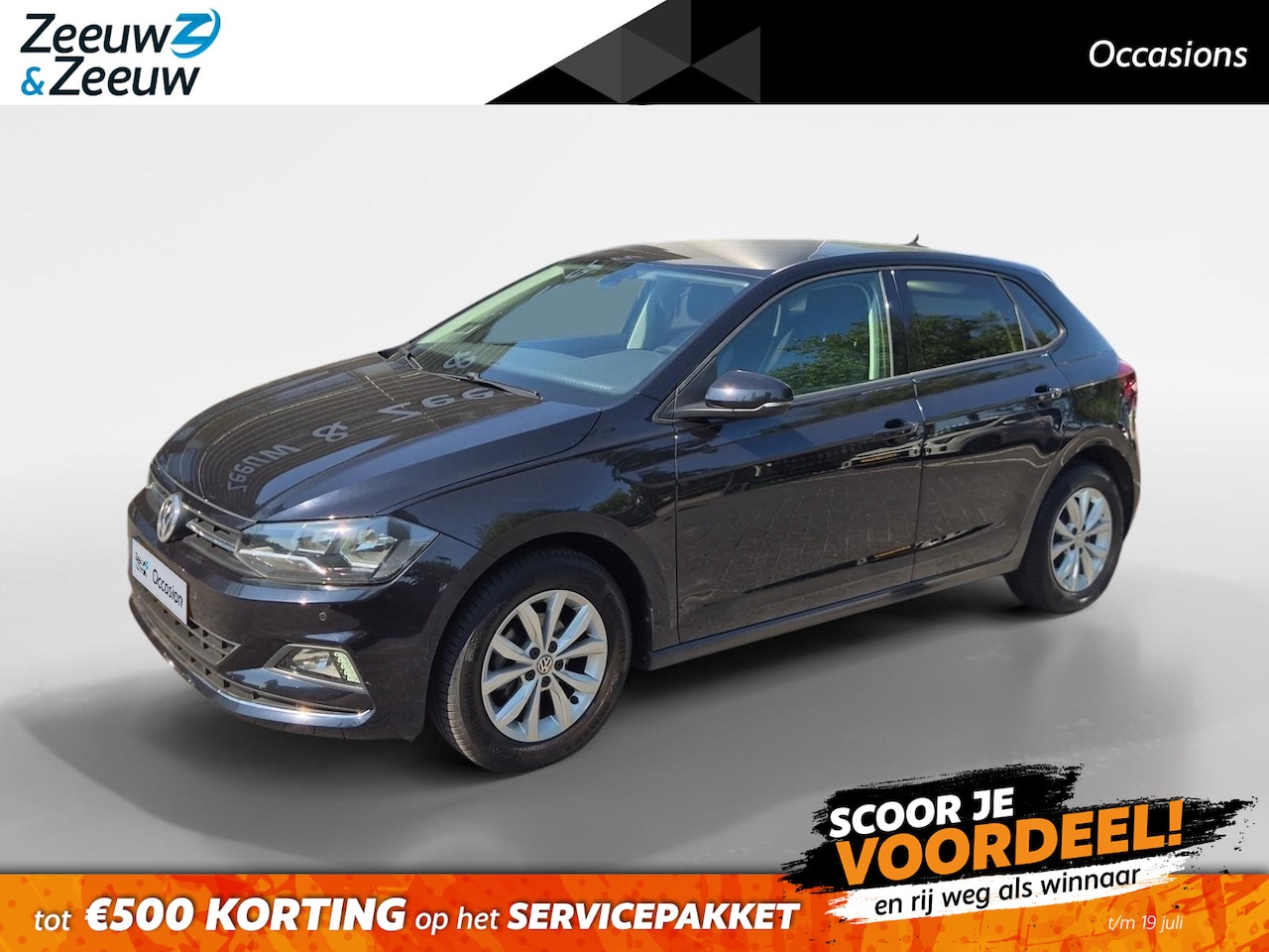 Volkswagen Polo - 1.0 TSI Beats | Automaat | Climate Control | Cruise Control | Parkeersensoren | Stoelverwa - AutoWereld.nl
