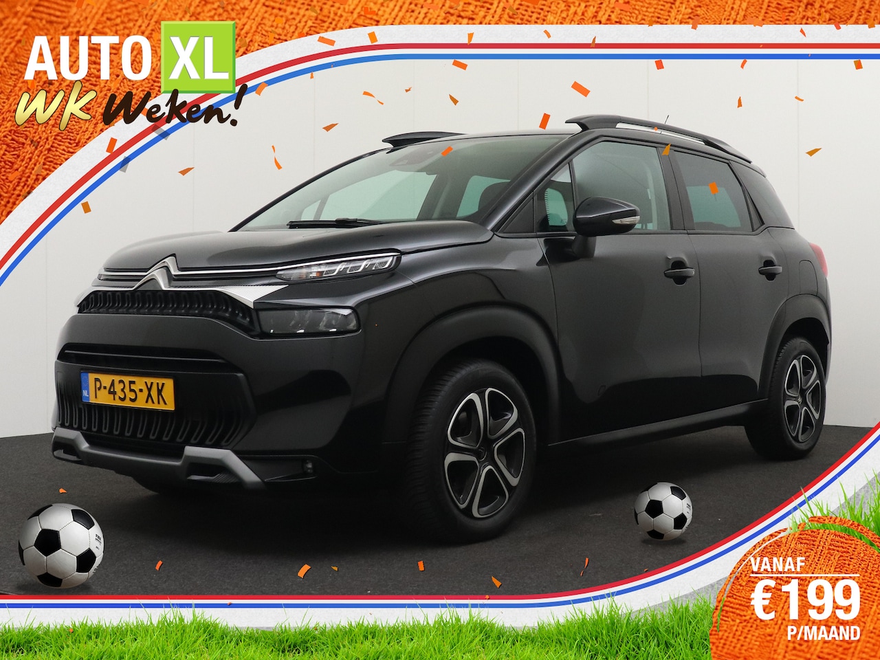 Citroën C3 Aircross - 1.2T 111 PK Feel Carplay Navi LED Privacy Glas - AutoWereld.nl