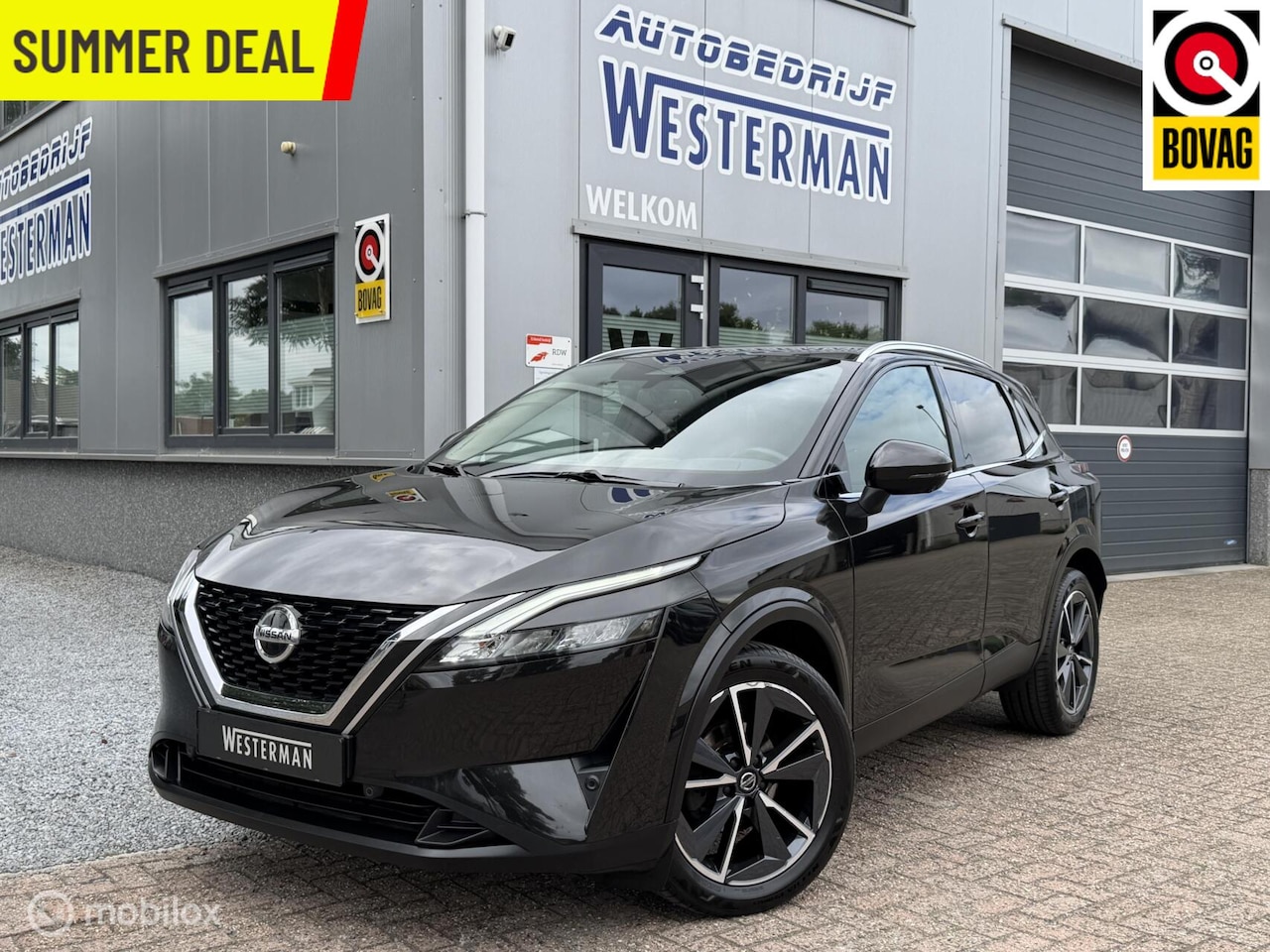 Nissan Qashqai - 1.3 MHEV Xtronic N-Connecta Acc Clima Pano Trekh. 19"Lmv etc. - AutoWereld.nl