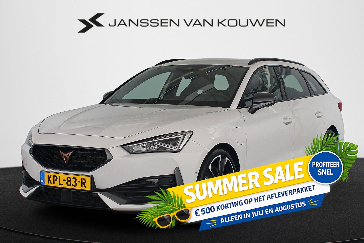 CUPRA Leon Sportstourer - 1.4 e-Hybrid VZ Adrenaline 245PK Stoelverwarming Achteruitrijcamera Apple CarPlay - AutoWereld.nl