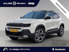 Jeep Avenger - Summit EV 54kWh 156pk | 8 JAAR GARANTIE | SCHUIF/KANTELDAK | WARMTEPOMP | STOELVERW. | APP