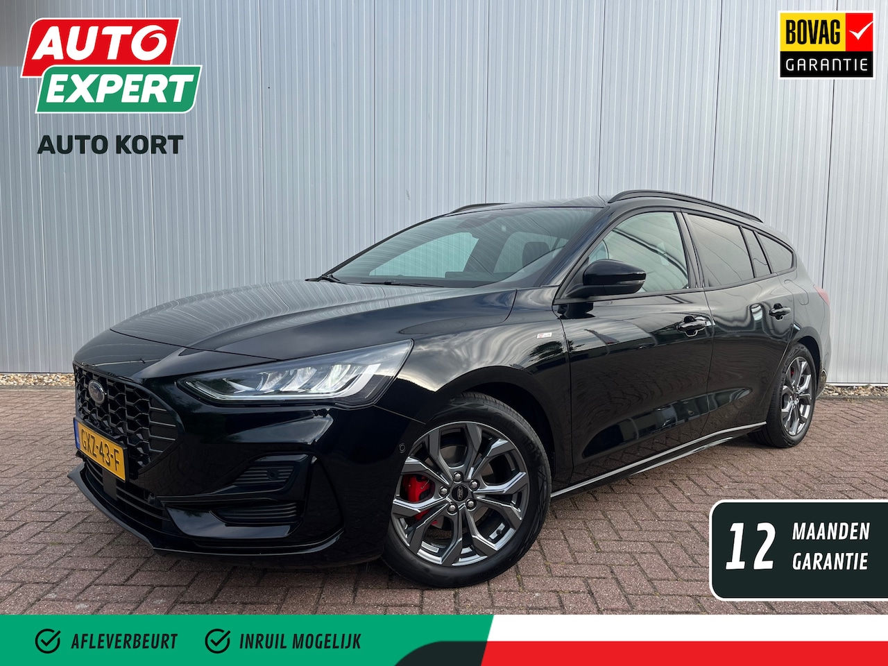 Ford Focus Wagon - 1.0 EcoBoost Hybrid ST Line X | Afn. Trekhaak | Stoel-/stuurverwarming | Achteruitrijcamer - AutoWereld.nl
