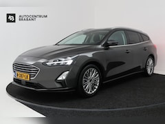 Ford Focus Wagon - 1.0 EcoBoost Hybrid Titanium X Business (STUUR-/STOELVERWARMING, TREKHAAK, CAMERA, NAVI, D