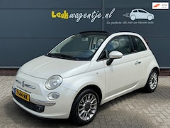 Fiat 500 C - 1.2 Lounge Cabrio Automaat *parelmoer *p-sensor