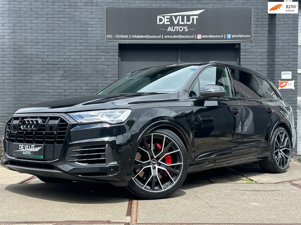 Audi Q7 - 55 TFSI e quattro Competition | Carplay | Led | Cruise Control | Climate Control | Trekhaa - AutoWereld.nl