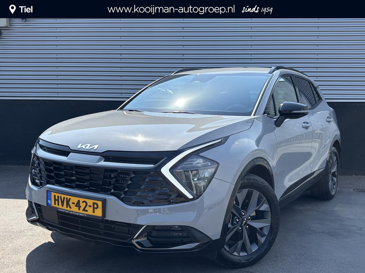 Kia Sportage - 1.6 T-GDi Hybrid Dark Edition NL-auto, Nieuw geleverd, BTW-auto, Stoel- & Stuurwiel verwar - AutoWereld.nl