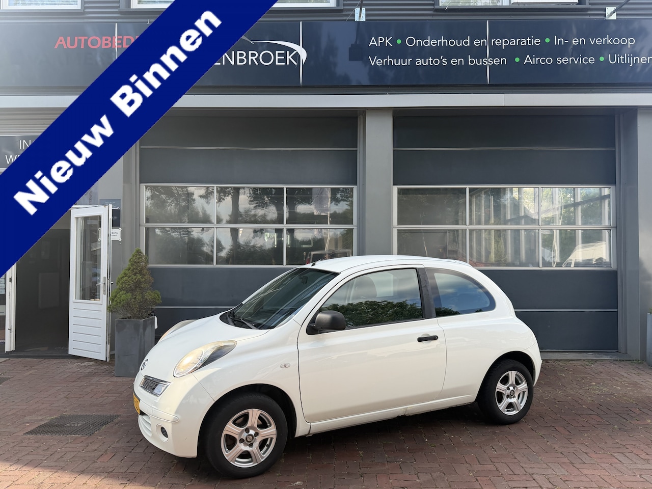 Nissan Micra - 1.2 Mix Airco,Rdaio/cd,Electr.ramen,Cv Bj 2009 Nwe apk Leuk beginners auto - AutoWereld.nl