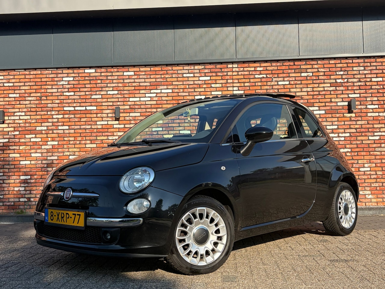 Fiat 500 - 1.2 Naked Pano Airco Carplay Elek.Pakket Bluetooth Volledig-Onderhouden! - AutoWereld.nl