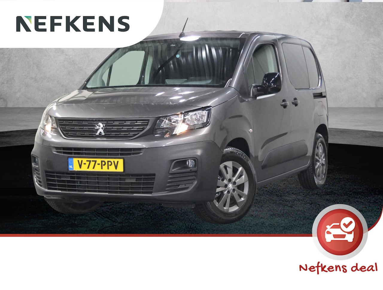 Peugeot e-Partner - 136PK L1 50 kWh | NIEUW!! | 3 Zits | AUTOMAAT | AppleCarPlay/AndroidAuto | Keyless | Camer - AutoWereld.nl