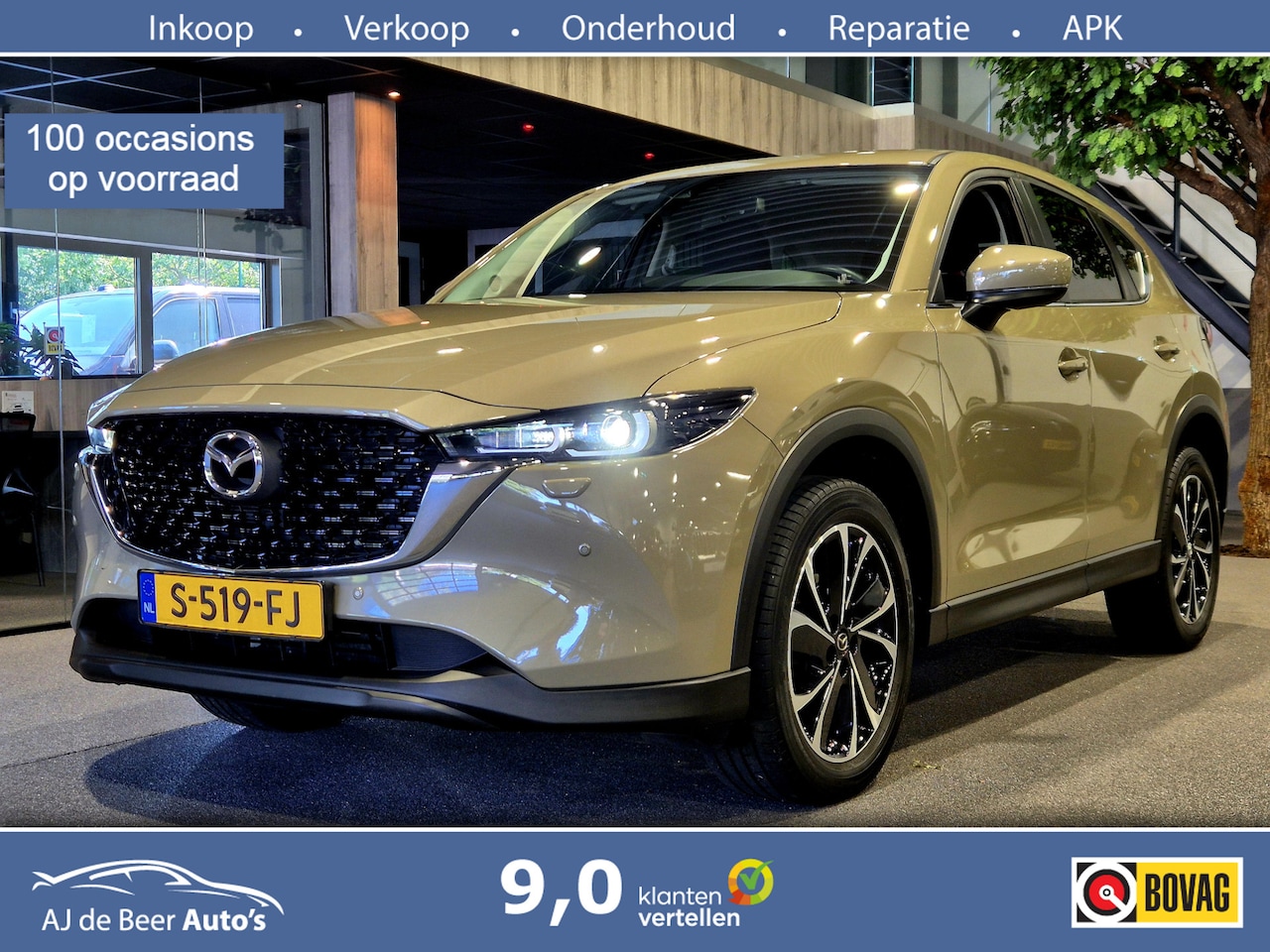 Mazda CX-5 - 2.0 SkyActiv-G 165 Comfort Stuur- en stoelverw. | Camera | Carplay-Android | Lijndetectie - AutoWereld.nl