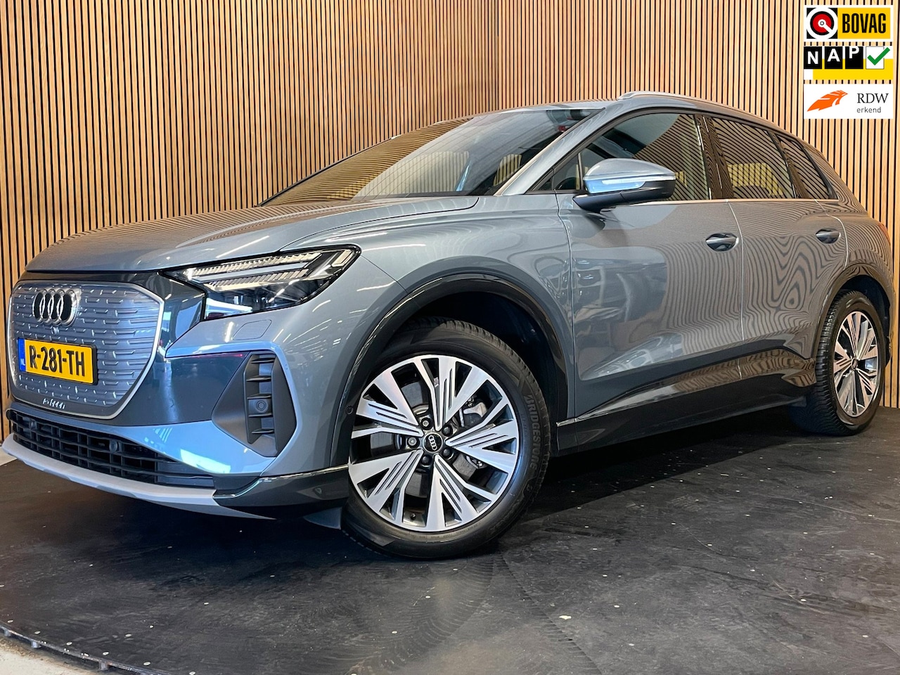 Audi Q4 e-tron - 40 Advanced Edition 77 kWh|90% SOH|ELEK.TREKHAAK|ACC|CARPLAY|CAMERA|STOELVERW.|NAVI|NAP|NL - AutoWereld.nl