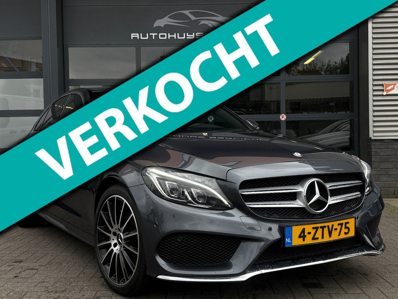 Mercedes-Benz C-klasse - 180 Ambition Pano Leder Navi Stoelverwarming - AutoWereld.nl