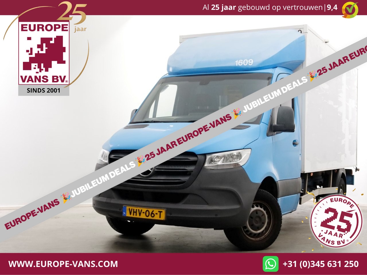 Mercedes-Benz Sprinter - 311 CDI 115pk E6 RWD Bakwagen met achterdeuren 2-Persoons 12-2020 - AutoWereld.nl