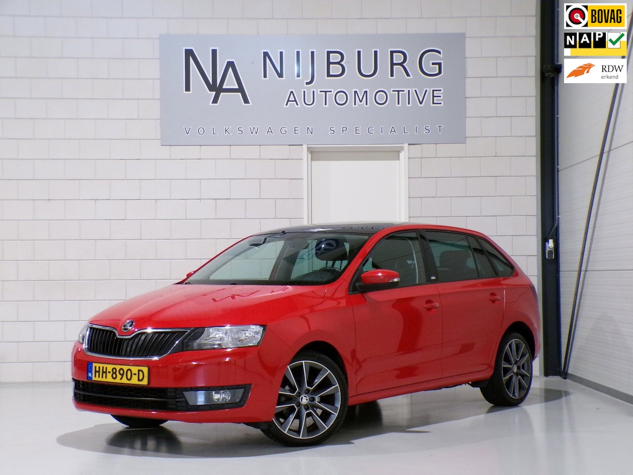 Skoda Rapid Spaceback - 1.2 TSI Edition "Origineel NL!" Pano Stoelverwarming Parkeersensoren Navigatie Bluetooth 1 - AutoWereld.nl