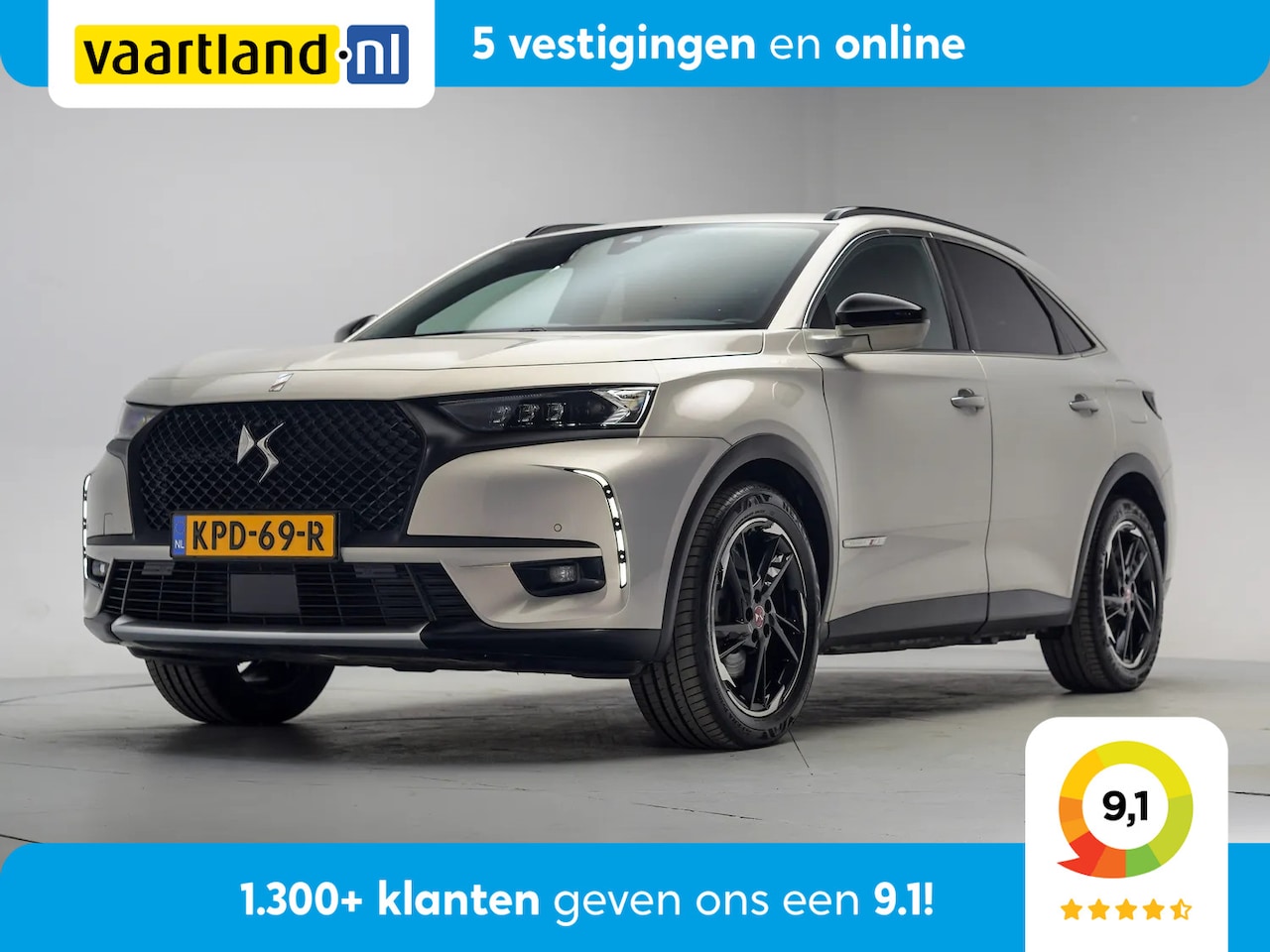 DS 7 Crossback - E-Tense Performance Line+ [ LED Alcantara/leder Sportstoelen Camera ] - AutoWereld.nl