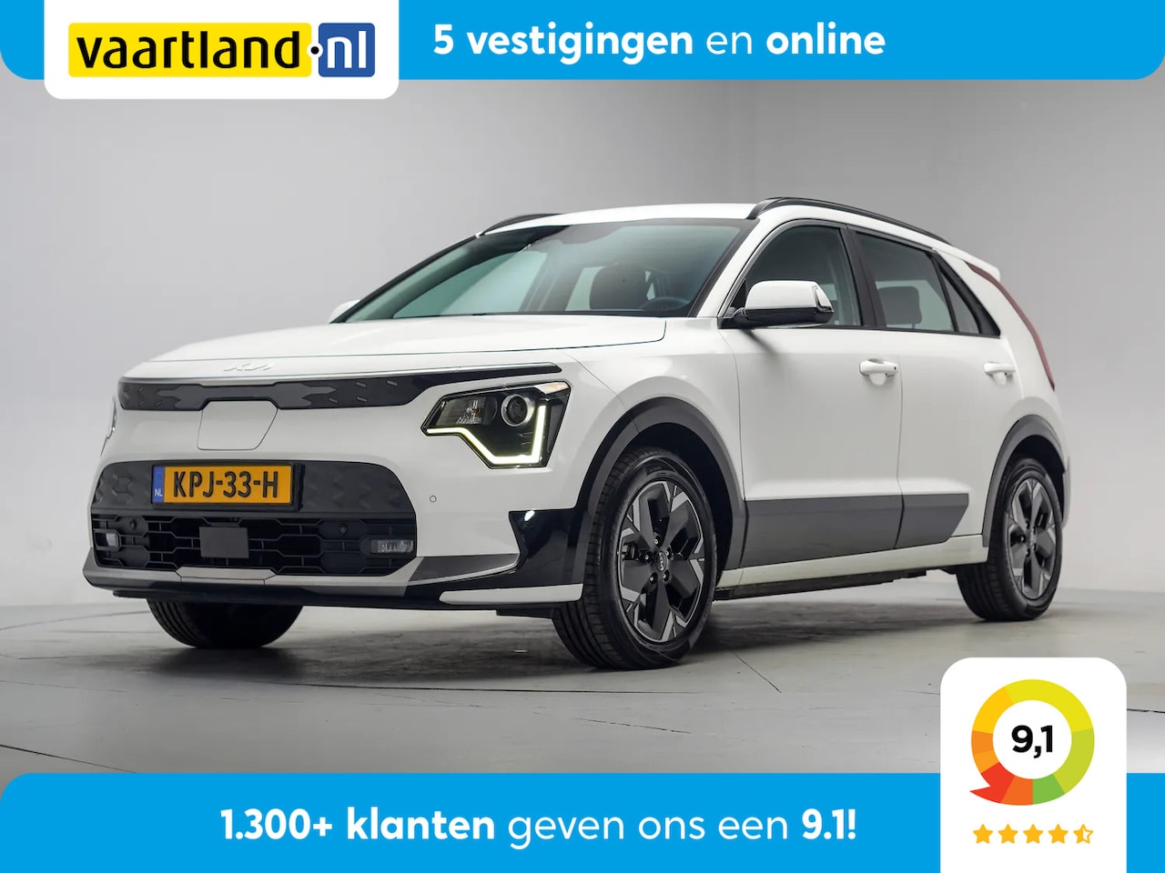 Kia e-Niro - DynamicLine 64.8 kWh 3-fase [ Navi Adapt.cruise Camera Stoel-en stuurverwarming ] - AutoWereld.nl