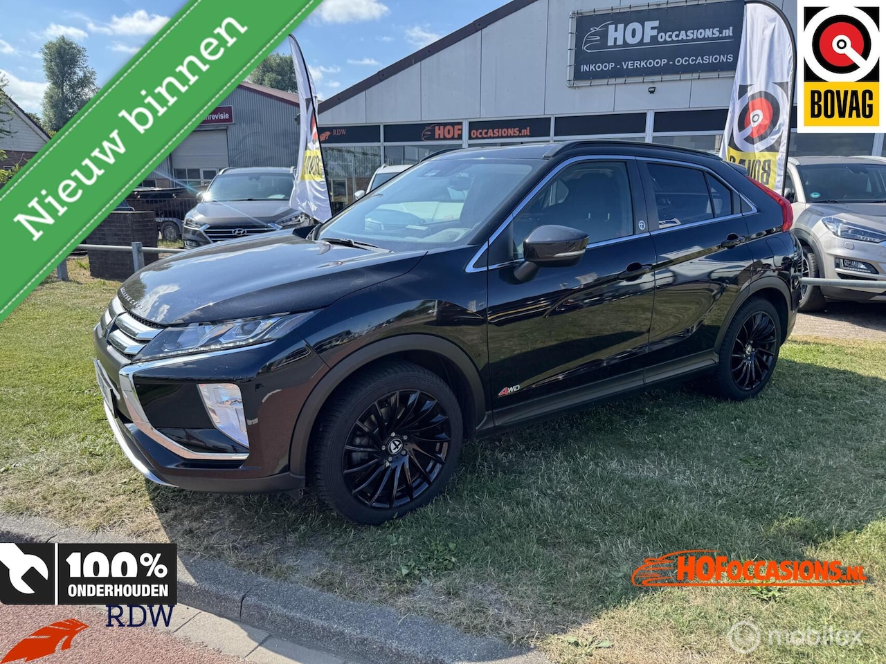 Mitsubishi Eclipse Cross - 1.5 DI-T Black Edit. CARPLAY TREKHAAK - AutoWereld.nl