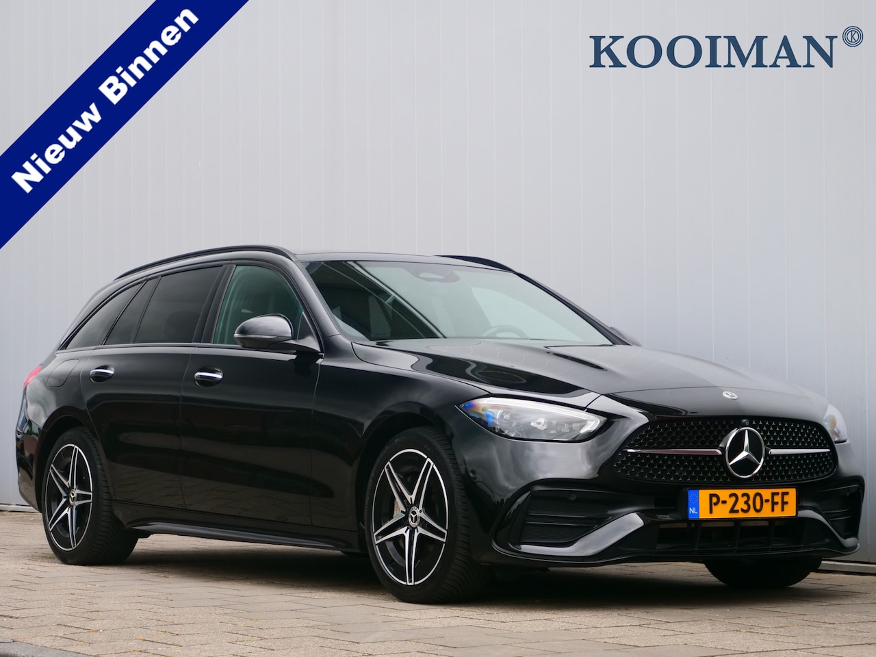 Mercedes-Benz C-klasse Estate - 300 e AMG Line 313 Pk Automaat Navi / DAB / Camera / Leer / Trekhaak - AutoWereld.nl
