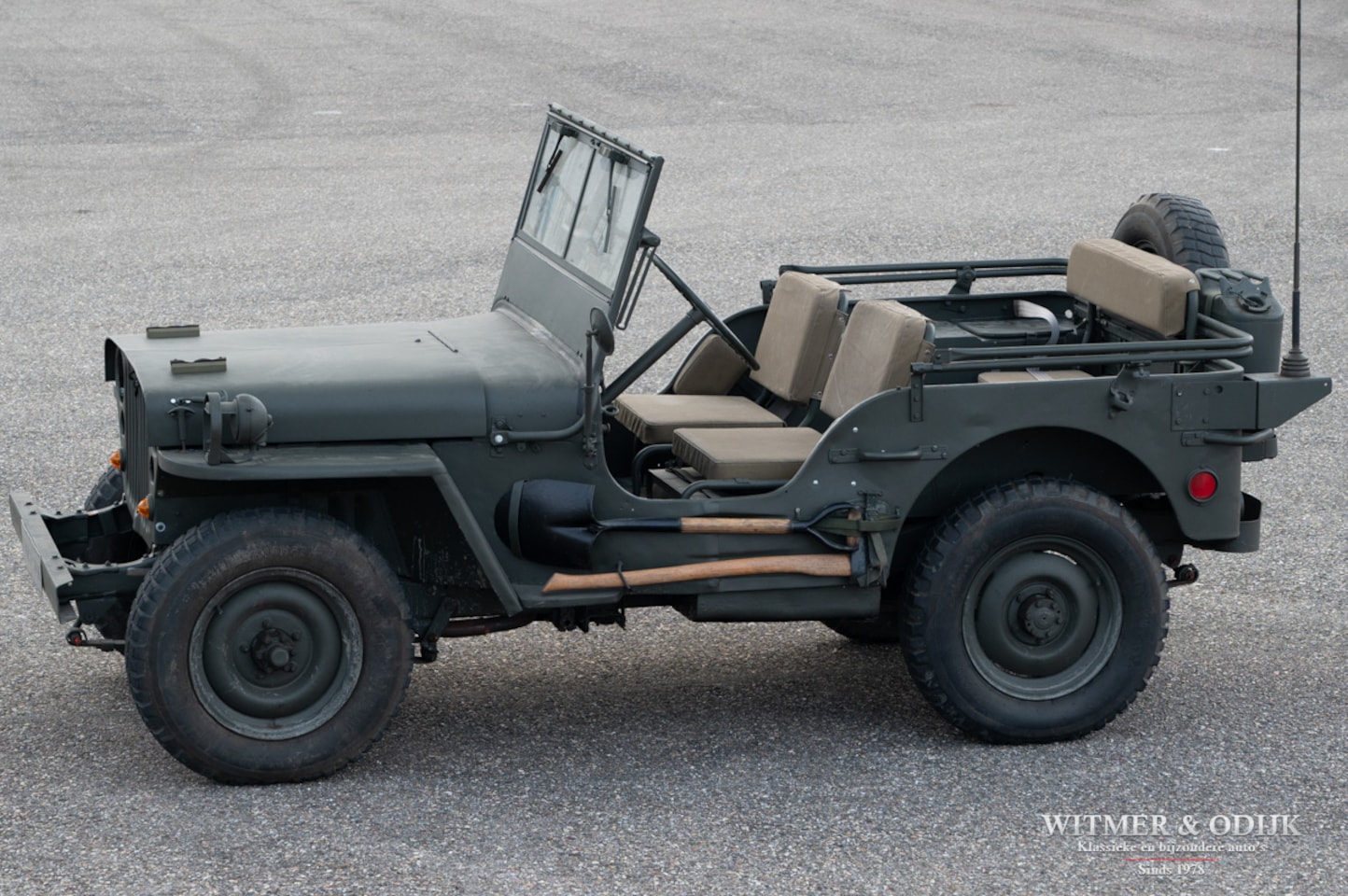 Jeep 4x4 CJ - Hotchkiss '43 - AutoWereld.nl
