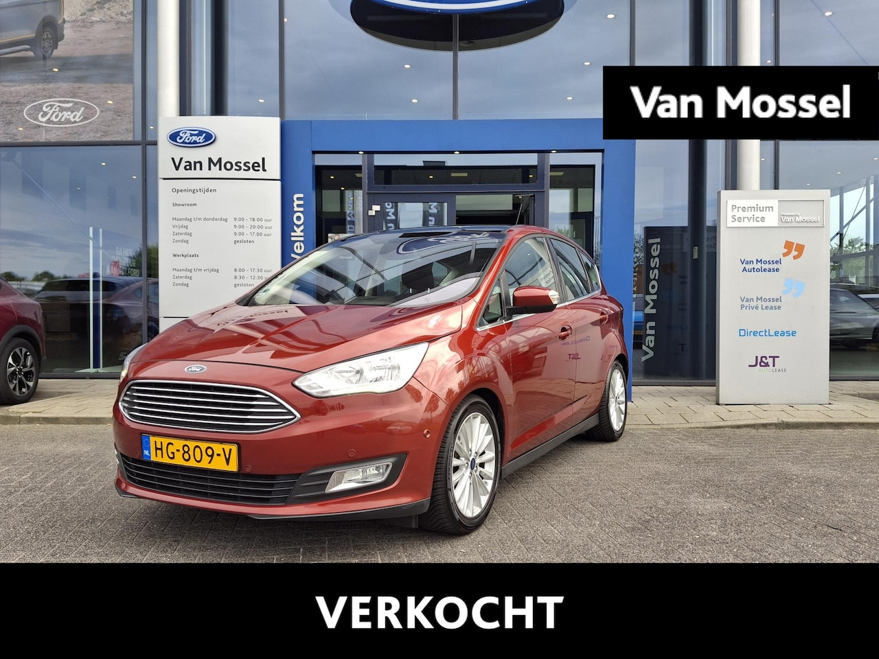 Ford C-Max - 1.5 Titanium | Automaat | Trekhaak | Pano | Cruise Control | Verwarmbare voorruit | Climat - AutoWereld.nl