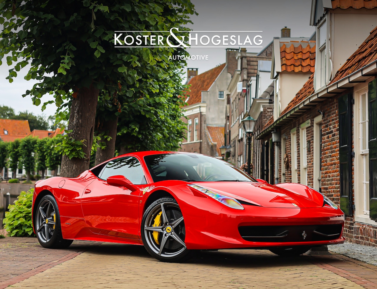 Ferrari 458 - 4.5 V8 Italia HELE | Historie - Carbon - Rosso Corsa - AutoWereld.nl