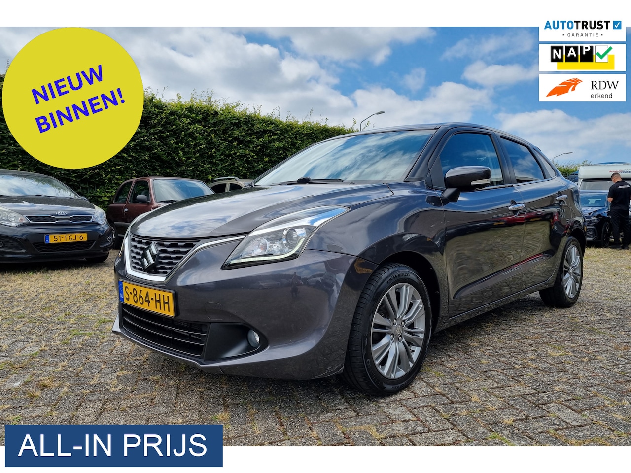Suzuki Baleno - 1.0 Boosterjet High Executive ✅COMPLETE AUTO! - AutoWereld.nl