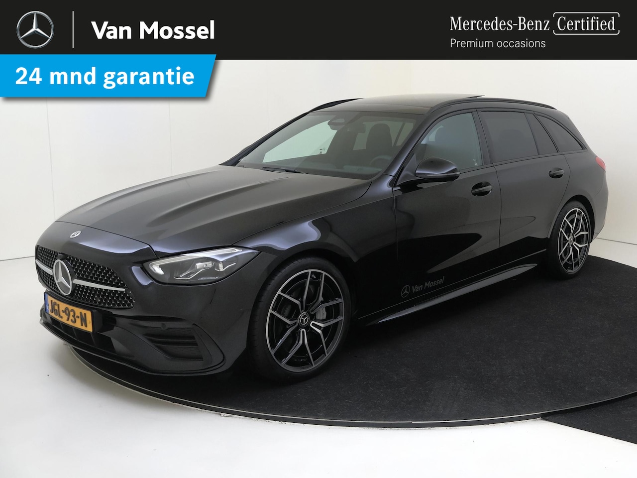 Mercedes-Benz C-klasse Estate - 180 Business Solution AMG Panoramadak / Memory Seats / Artico leder / Parkeercamera / Wint - AutoWereld.nl