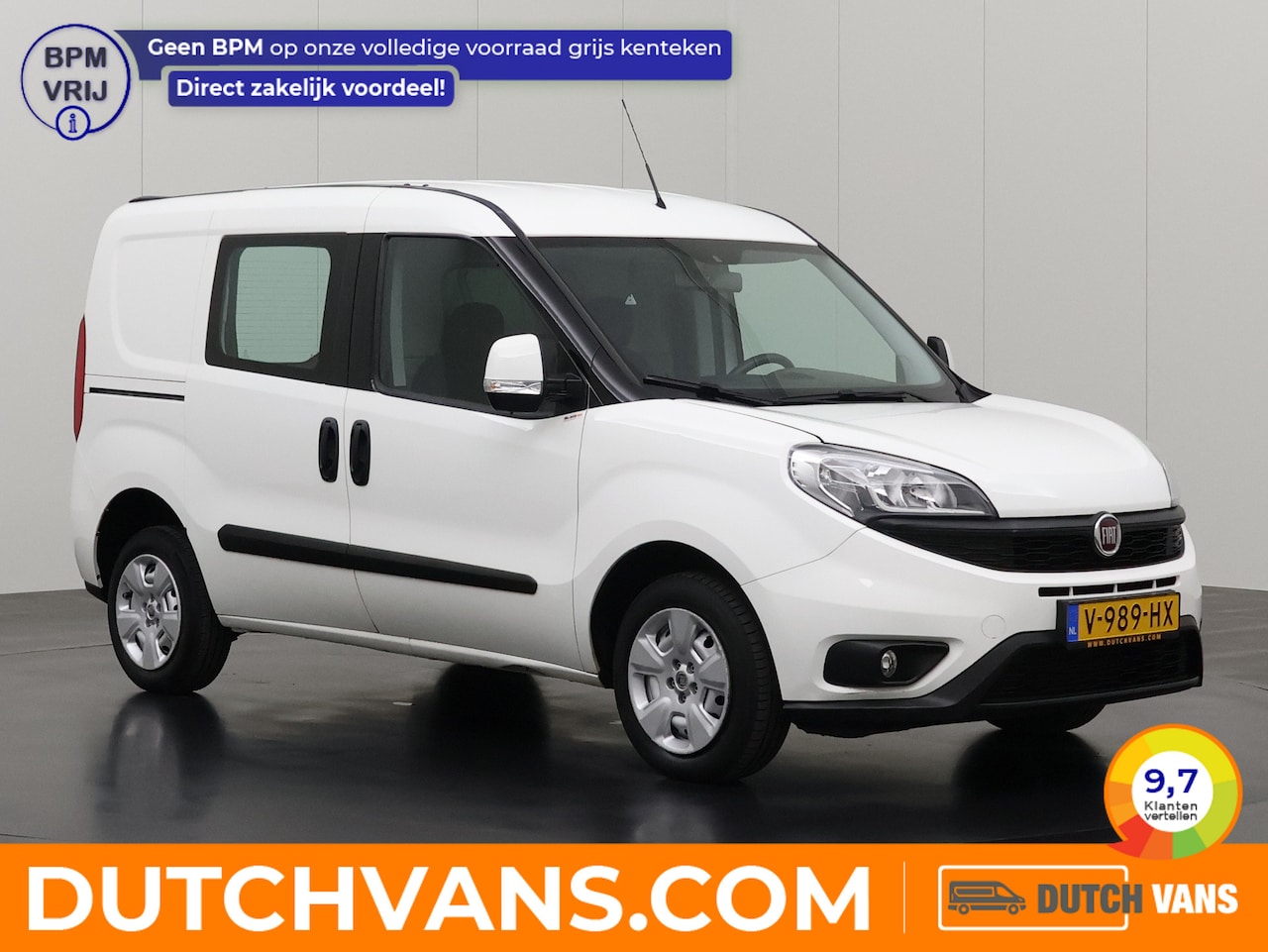 Fiat Doblò Cargo - 1.3 MJ | Euro 6 | Airco | Multimedia - AutoWereld.nl